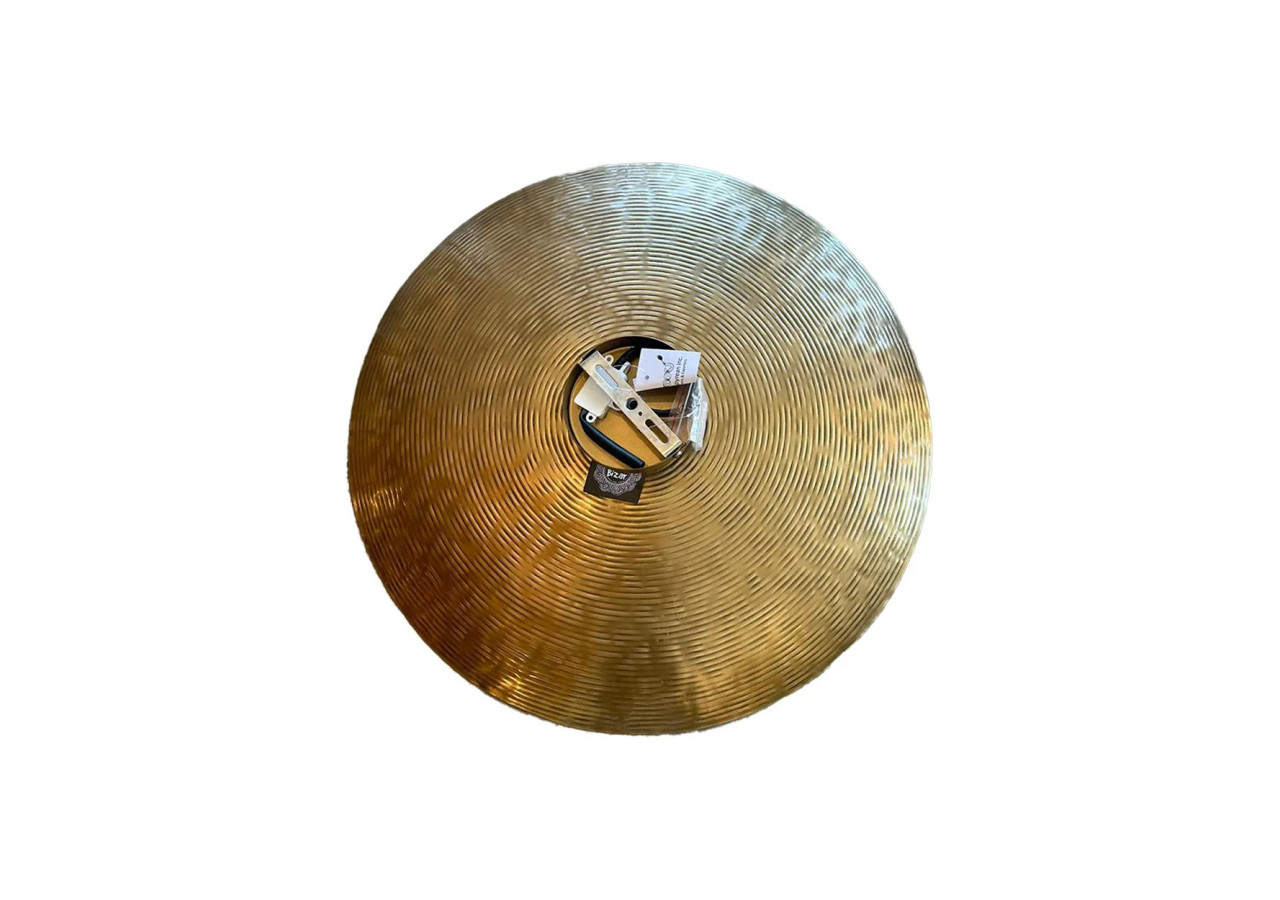 Lampe Murale Pleine Lune - Design Minimaliste en Laiton - INEM029Bra-M - Bazar Bizar