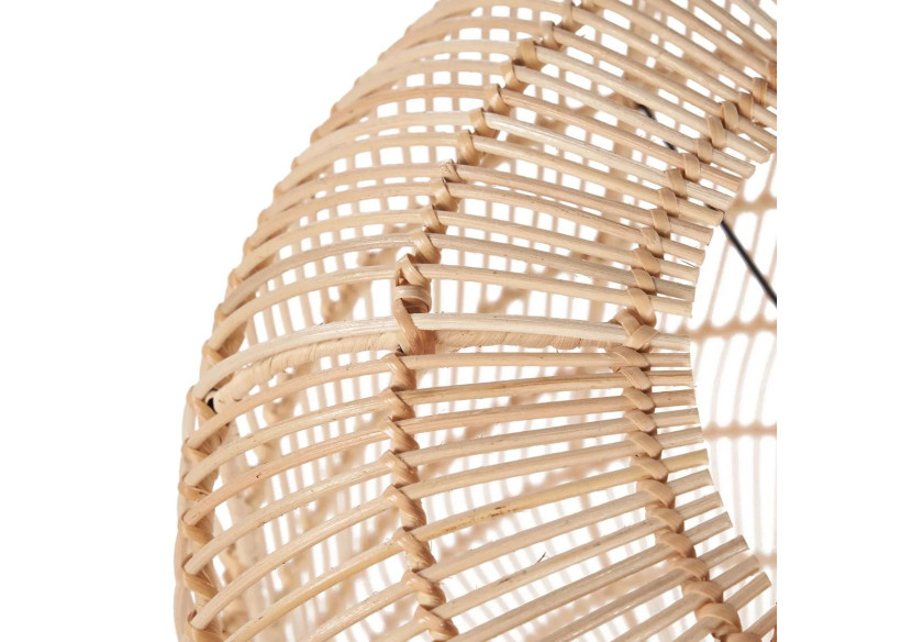 Suspension Bozelo - Rattan Naturel, Élégante et Chic - BAYU059N-M - Bazar Bizar