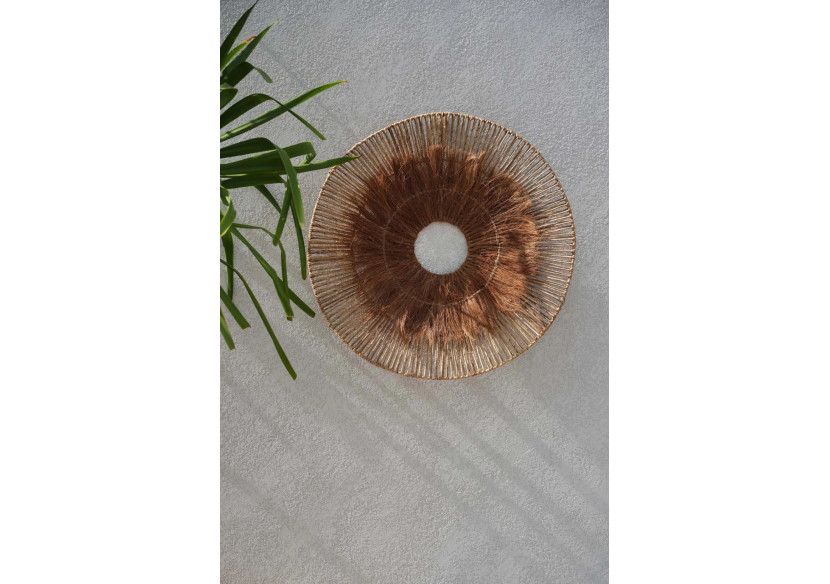 Déco Murale Lobo - Naturel, Artisanale et Exotique - JAARCR008N - Bazar Bizar