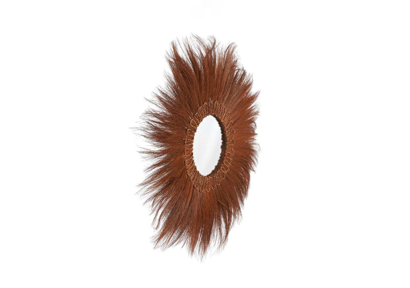 Miroir Simba - Terracotta - Grand - JAPA003T-L-100 - Bazar Bizar