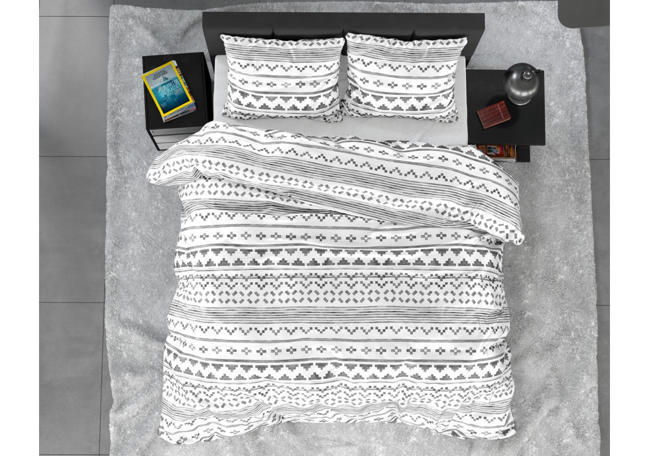 Housse de couette Scandino Blanche - 240 x 220 cm - 14024497 - Dreamhouse