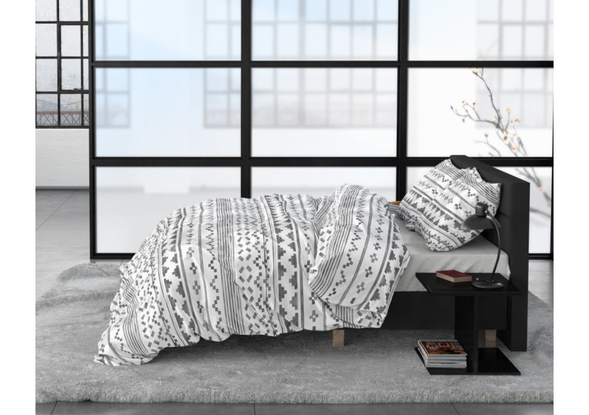 Housse de couette Scandino Blanche - 240 x 220 cm - 14024497 - Dreamhouse