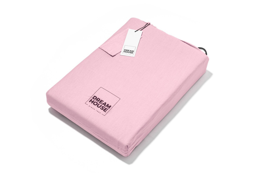 Housse de couette Stone Washed Rose - 200 x 220 cm en coton doux - 15020919 - Dreamhouse Housse de couette Stone Washed Rose - 200 x 220 cm en coton doux - 15020919 - Dreamhouse
