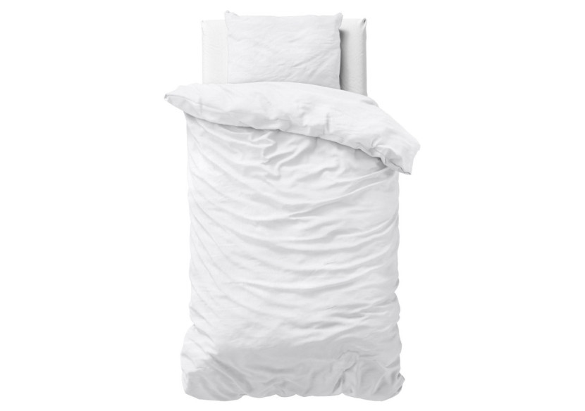 Housse de Couette Stone Washed Blanc - 140 x 220 cm en Coton Premium - 15020921 - Dreamhouse Housse de Couette Stone Washed Blanc - 140 x 220 cm en Coton Premium - 15020921 - Dreamhouse
