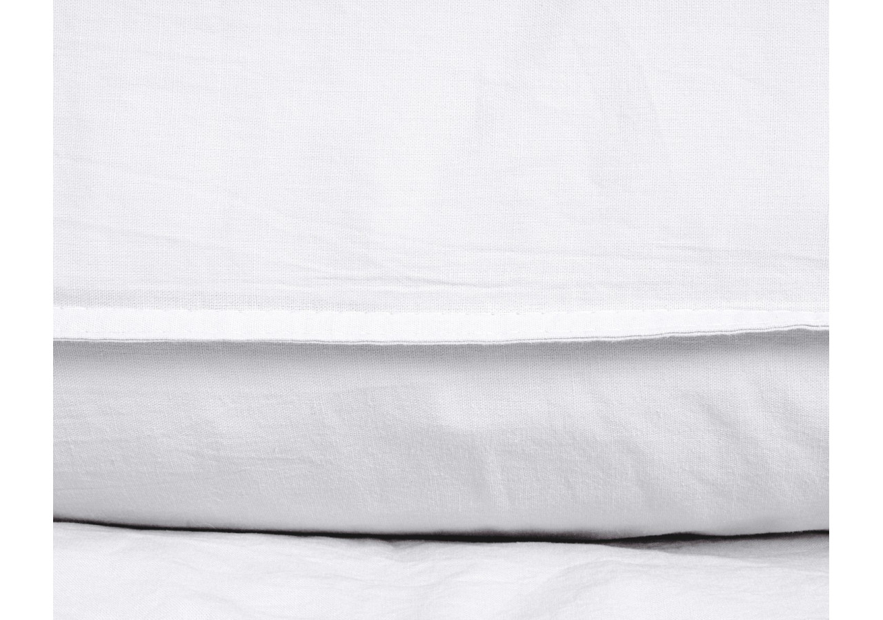 Housse de Couette Stone Washed Blanc - 240 x 220 cm en Coton Premium - 15020923 - Dreamhouse