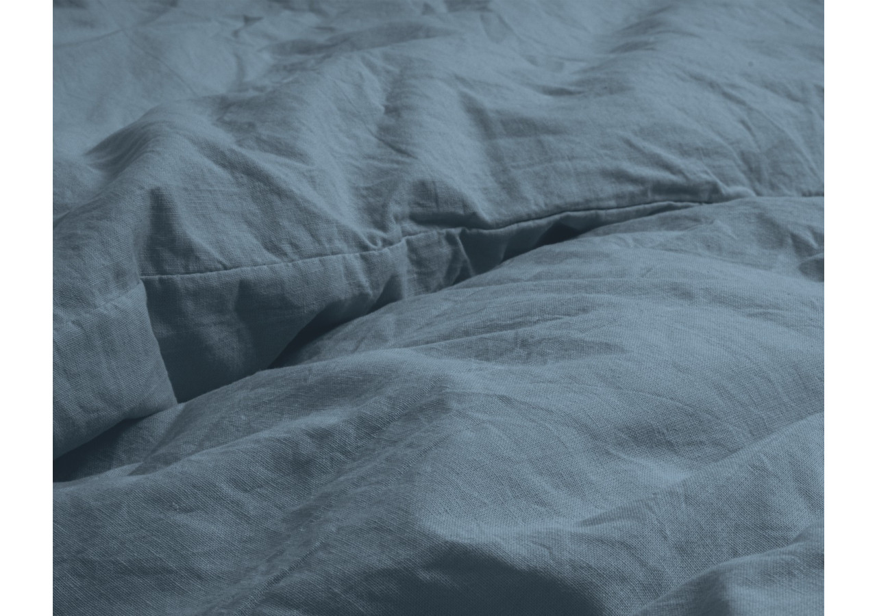 Housse de Couette Bleue - 200 x 220 cm en Coton 100% - 15020928 - Dreamhouse