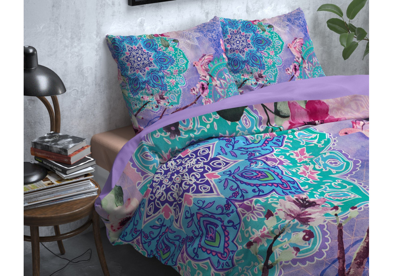 Couverture WILD FL Joyce - Multicolore 200 x 220 cm - 15022825 - Dreamhouse