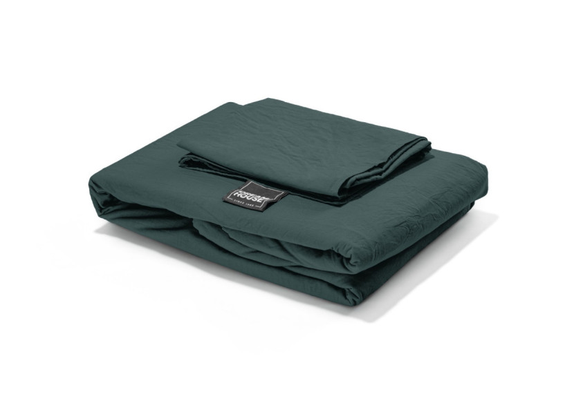 Housse de Couette Stone Washed Vert Foncé - 240 x 220 cm en Coton 100% - 17014921 - Dreamhouse Housse de Couette Stone Washed Vert Foncé - 240 x 220 cm en Coton 100% - 17014921 - Dreamhouse