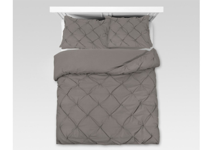 Housse de couette Salvador Taupe - 240 x 220 cm en coton doux - Salvador Taupe 240 x 220 - Royal Textile