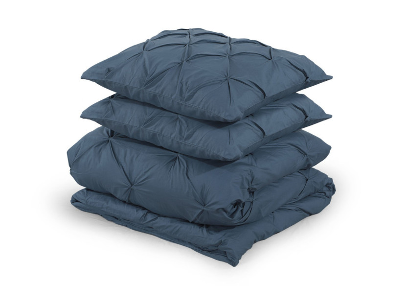 Housse de couette Salvador Bleue - 240 x 220 cm en 100% coton - Salvador Blauw 240 x 220 - Royal Textile