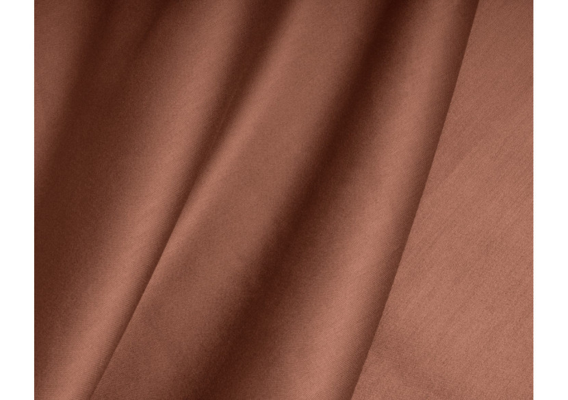 Housse de Matelas Satinée Marron - 200 x 220 cm, Luxe et Confort - 17015340 - Primaviera Deluxe