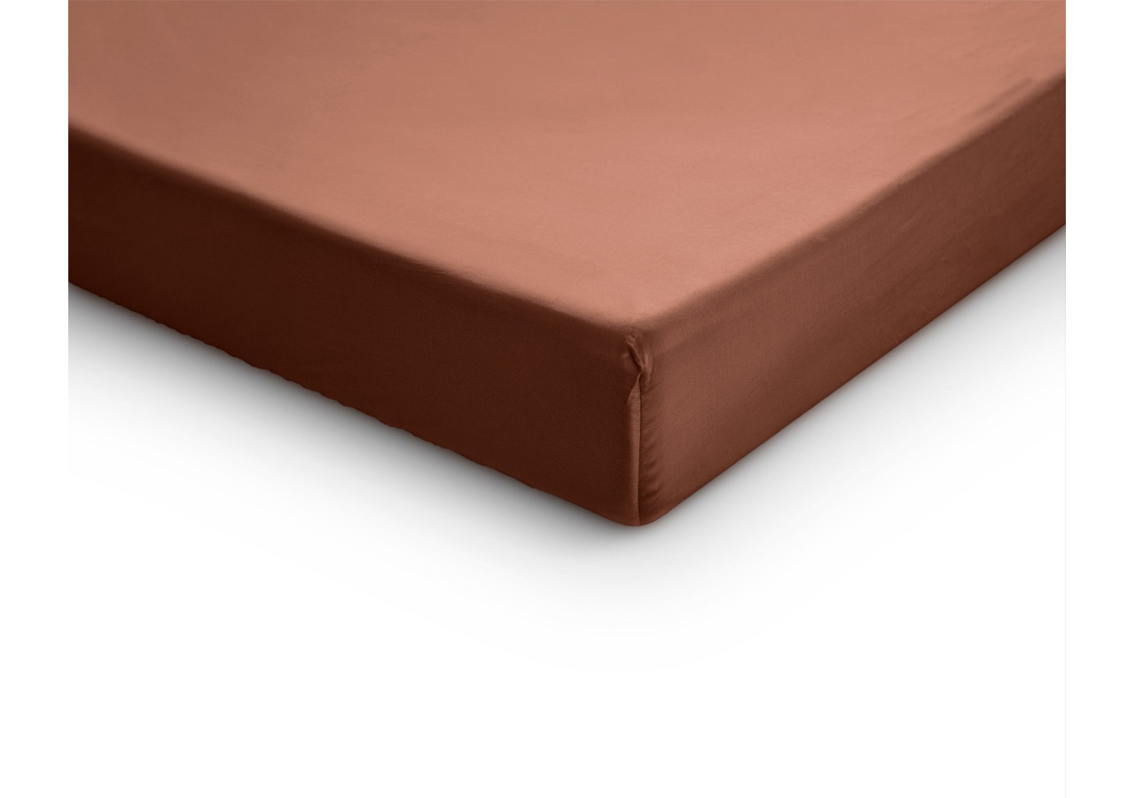 Housse de Matelas Splittopper Satijn - Brun 180 x 220 cm - 17015402 - Primaviera Deluxe