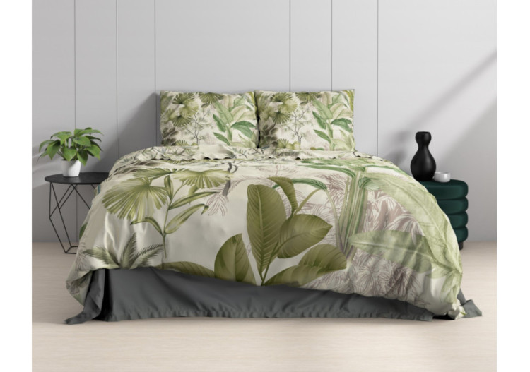 Housse de couette Ayana - Satin doux 240 x 220 cm - 17015799 - Royal Textile