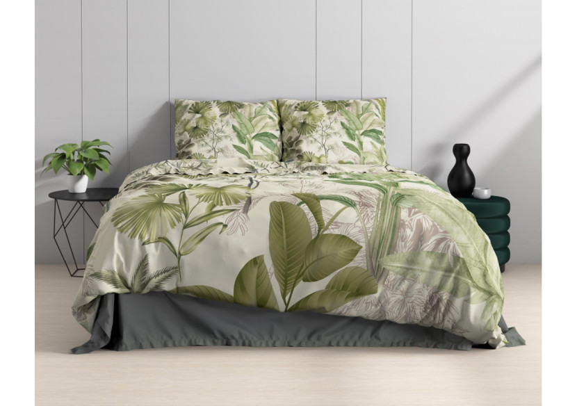 Housse de Couette Ayana Wit - 240 x 220 cm, Douceur Satinée - Ayana Wit 240 x 220 - Royal Textile