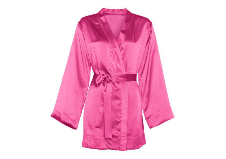 Peignoir Satiné Fel Rose - 87 x 118 cm - 17015681 - Sleeptime
