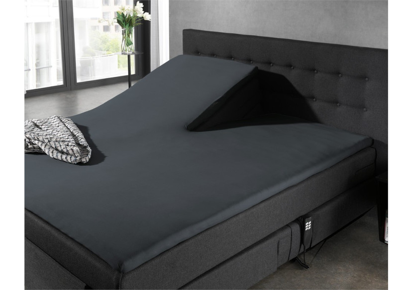 Housse de Matelas Splittopper Jersey - Antracite 180 x 220 cm - 12011494 - Dreamhouse