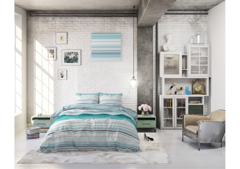 Housse de couette Carl - 240 x 220 cm, confort et style - 14022430 - Sleeptime