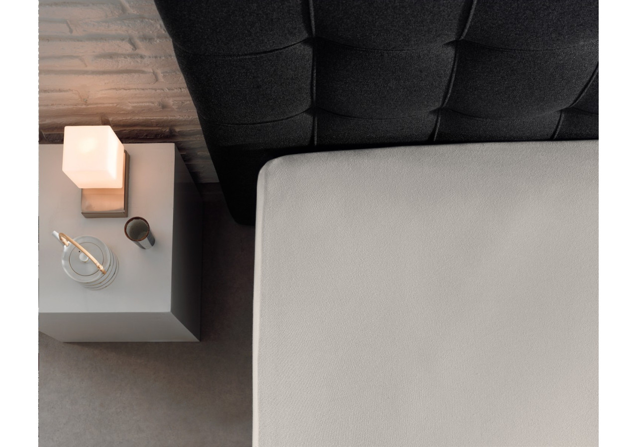 Housse de Matelas Dreamhouse - Jersey Crème 140 x 200 cm - Enkel Jersey 135 gr. Hoeslaken Creme 140 x 200 - Royal Textile