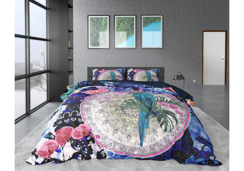 Housse de Couette Satin Diara Multi - Dimensions 200 x 220 cm - 14023432 - Dreamhouse