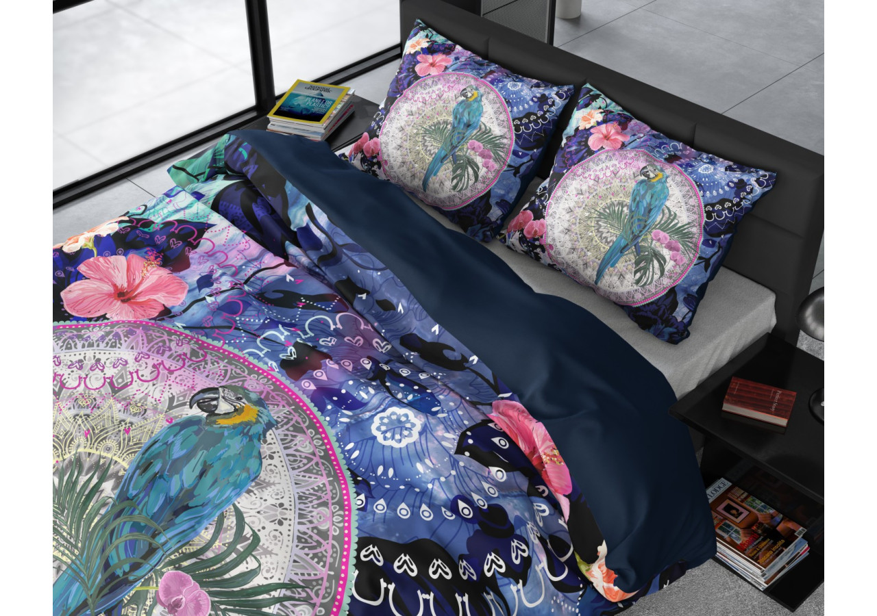 Housse de Couette Satin Diara Multi - Dimensions 200 x 220 cm - 14023432 - Dreamhouse