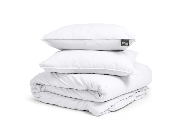 Housse de Couette Stone Washed Blanc - 200 x 220 cm en Coton Premium - 15020922 - Dreamhouse Housse de Couette Stone Washed Blanc - 200 x 220 cm en Coton Premium - 15020922 - Dreamhouse