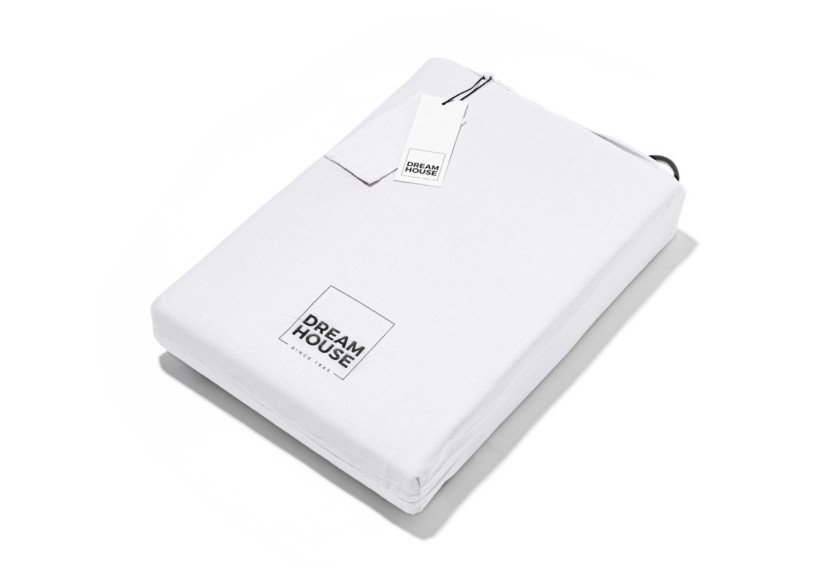 Housse de Couette Stone Washed Blanc - 200 x 220 cm en Coton Premium - 15020922 - Dreamhouse Housse de Couette Stone Washed Blanc - 200 x 220 cm en Coton Premium - 15020922 - Dreamhouse