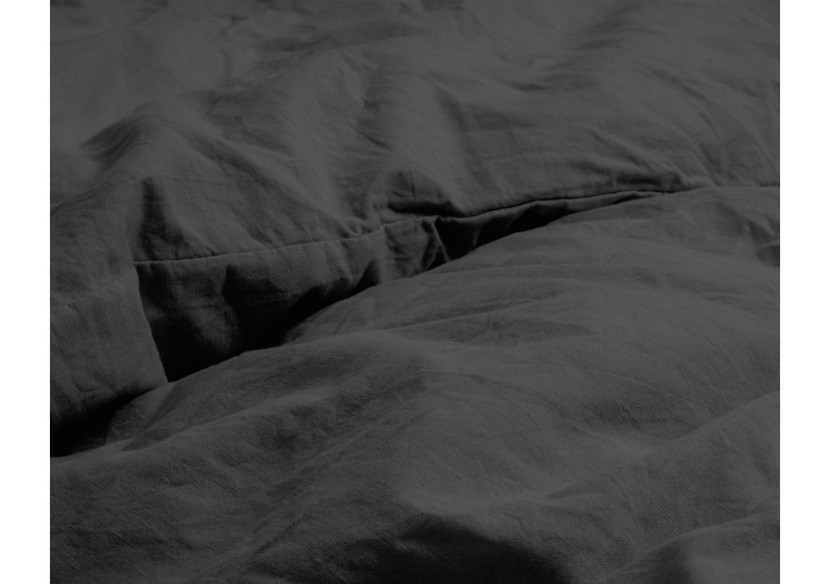 Housse de Couette Stone Washed - Anthracite 200 x 220 cm - 15020925 - Dreamhouse Housse de Couette Stone Washed - Anthracite 200 x 220 cm - 15020925 - Dreamhouse