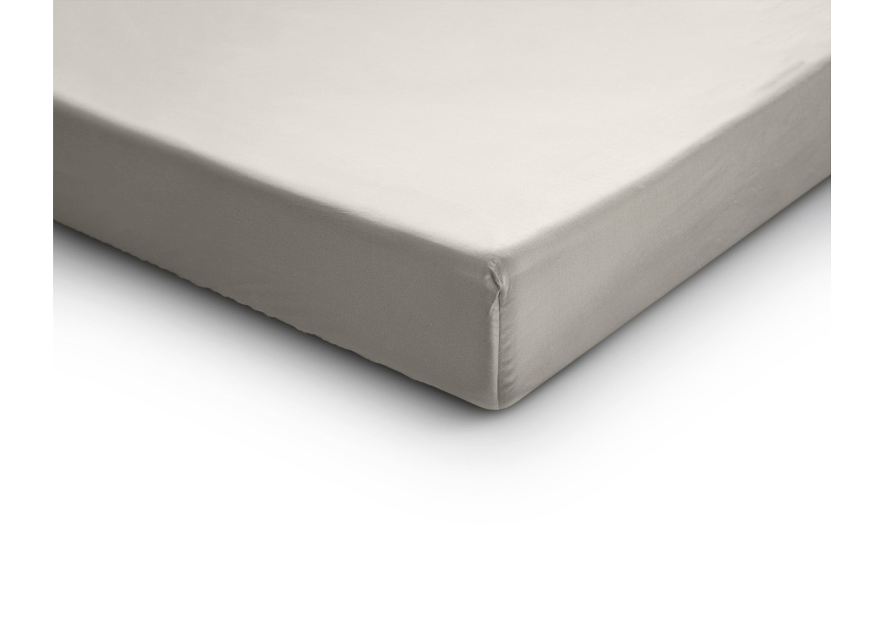 Housse de Matelas Satinée Crème - 180 x 220 cm - 15020967 - Primaviera Deluxe
