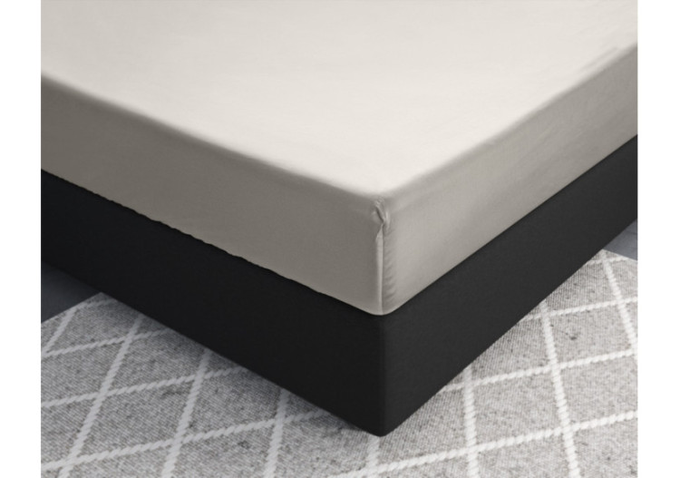 Housse de Matelas Satinée Crème - 90 x 200 cm - 15020959 - Primaviera Deluxe 2