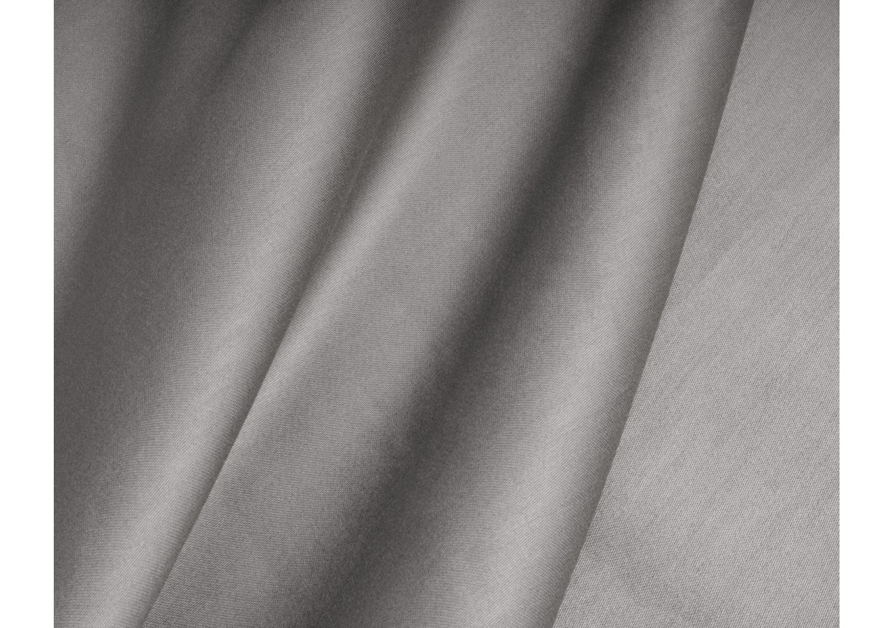 Housse de Matelas Satinée Grise - 90 x 200 cm - 15020971 - Primaviera Deluxe