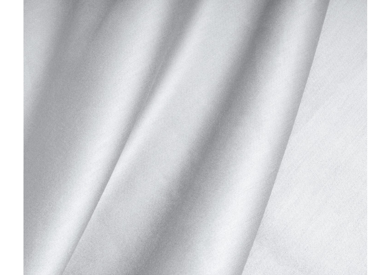 Housse de Matelas Satiny Blanche - 180 x 220 cm, Katoensatijn - 15021003 - Primaviera Deluxe