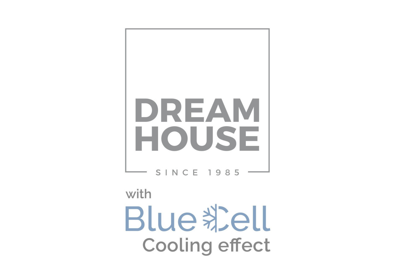 Duvet Dreamhouse Verkoelende Blue Cell - 140 x 200 cm, Léger et Rafraîchissant - 15021511 - Dreamhouse