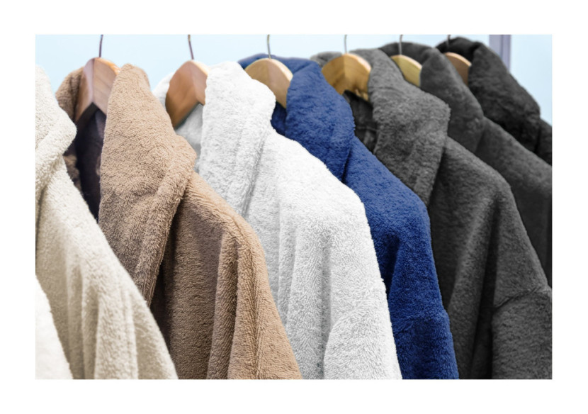 Peignoir Doux en Terry Navy - Taille L-XL, 100% coton - 15023694 - Dreamhouse