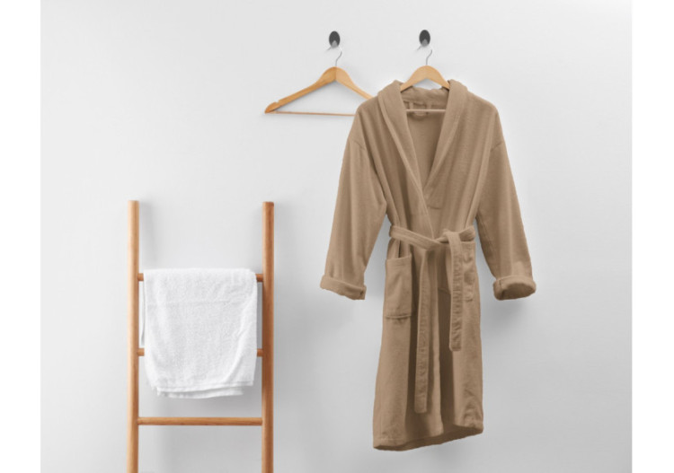 Peignoir Soft Terry - 100% coton, L-XL, Douceur et chaleur - 15023698 - Dreamhouse