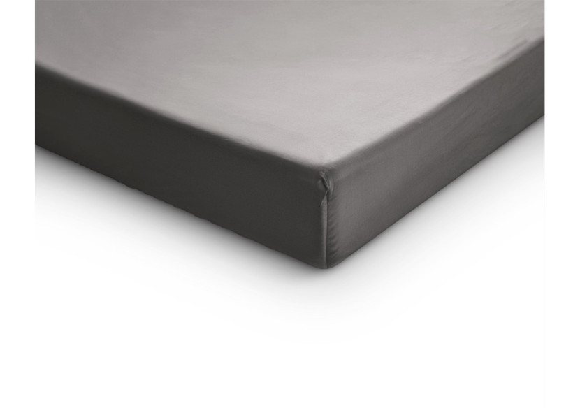 Housse de Matelas Splittopper en Satin Gris - 180 x 200 cm - 15024000 - Primaviera Deluxe