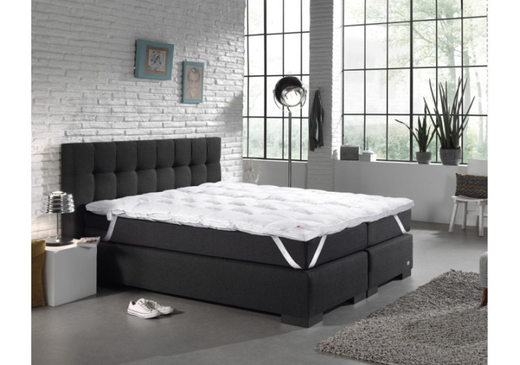 Surmatelas Duvet et Plumes - Confort Optimal 90 x 200 cm - 15029249 - Swiss Nights