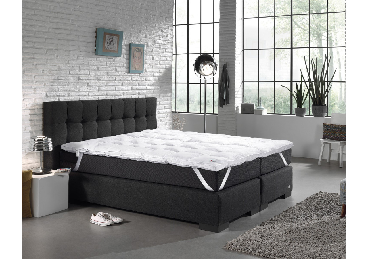 Surmatelas Duvet et Plumes - Confort Optimal 90 x 200 cm - 15029249 - Swiss Nights