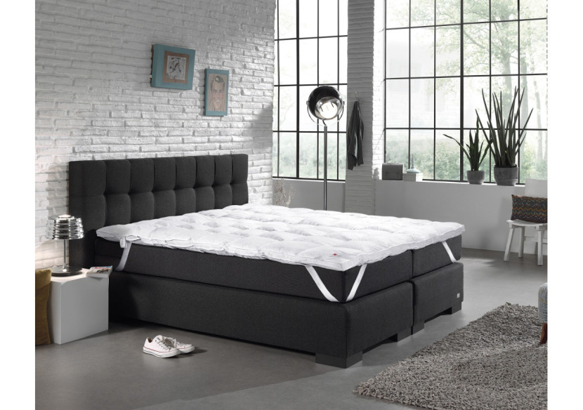 Surmatelas Duvet et Plumes - Confort Optimal 90 x 200 cm - 15029249 - Swiss Nights