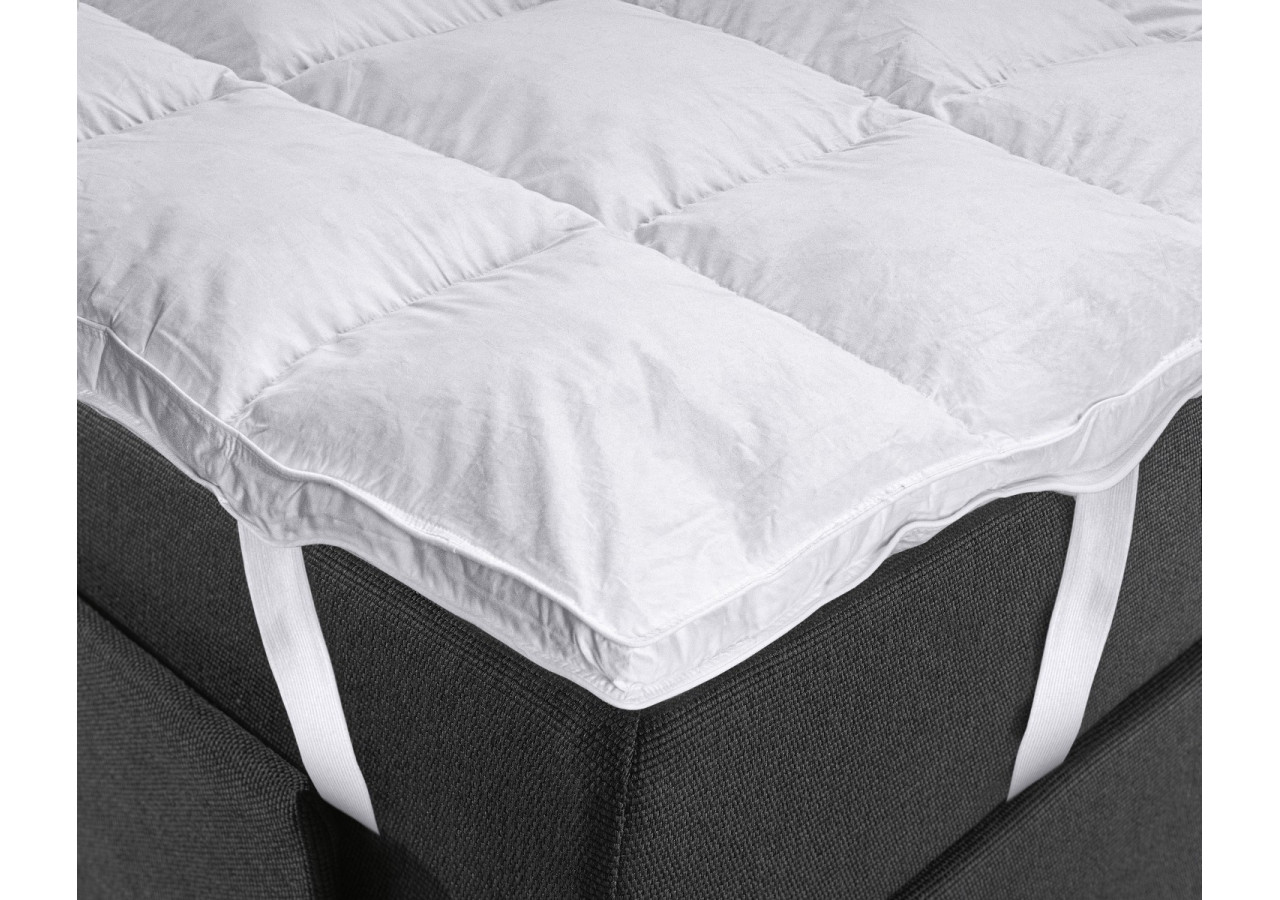 Surmatelas Duvet et Plumes - Confort Optimal 90 x 200 cm - 15029249 - Swiss Nights