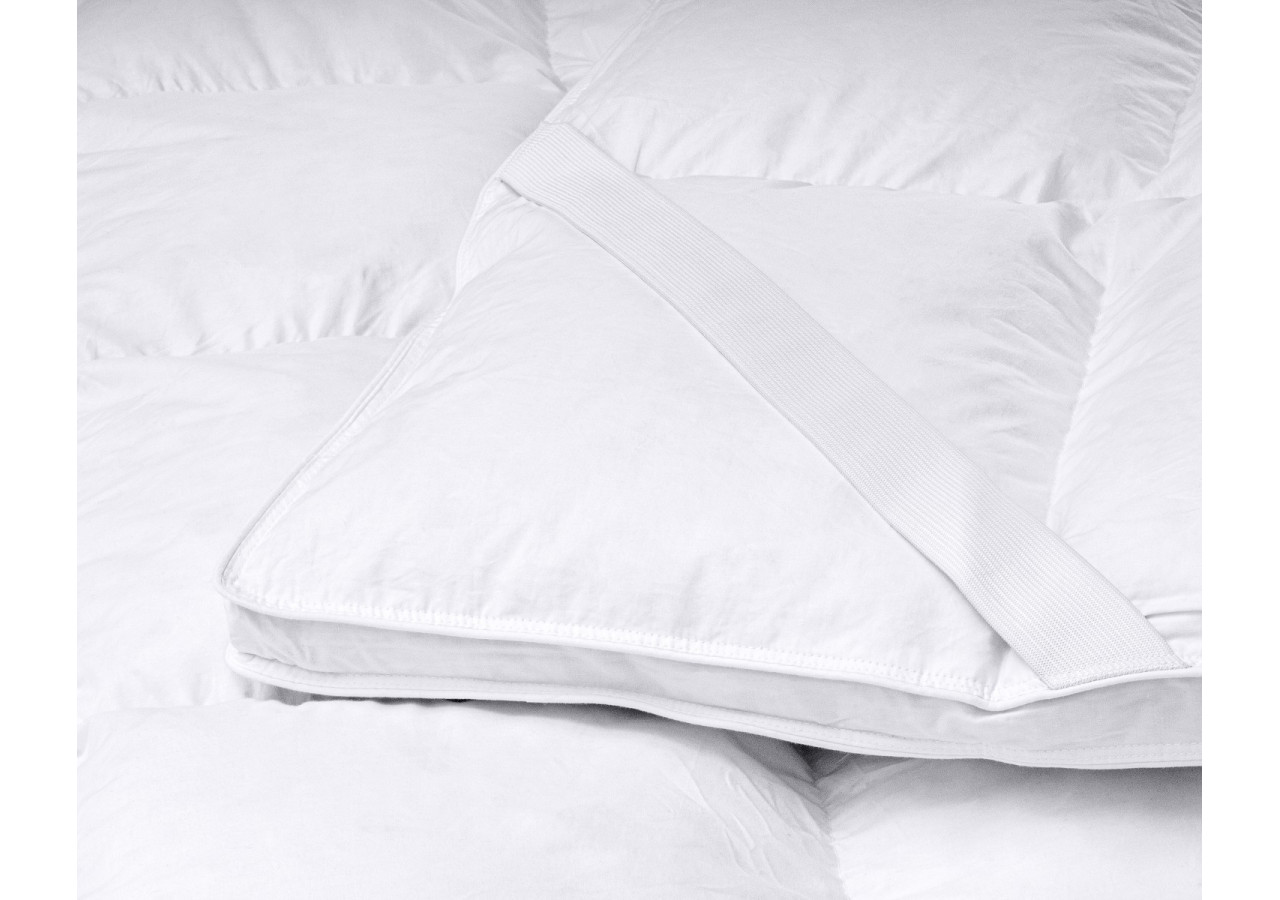 Surmatelas Duvet et Plumes - Confort Optimal 90 x 200 cm - 15029249 - Swiss Nights