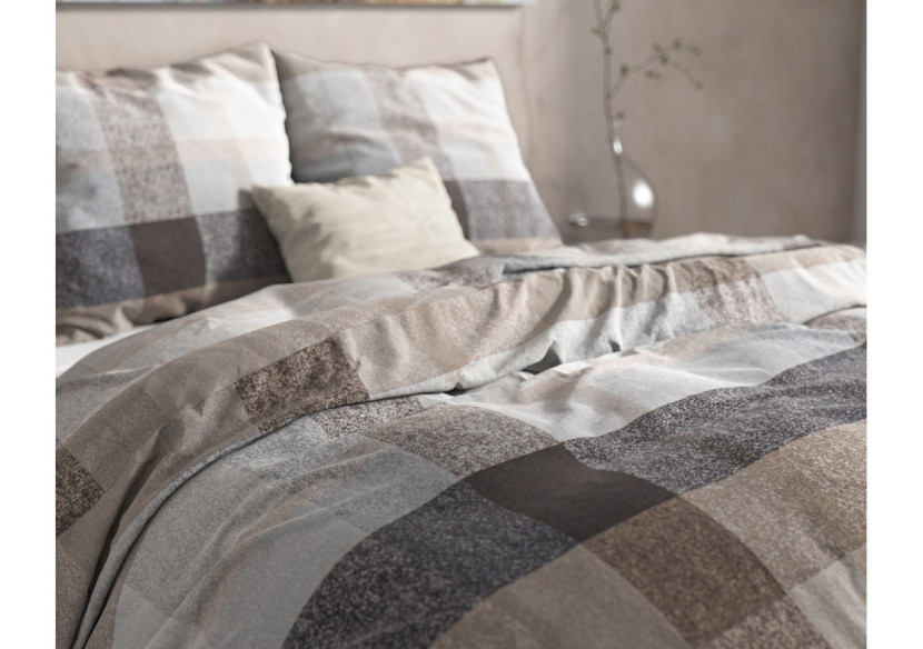Housse de Couette DH FL Thor - Taupe 200 x 220 cm - 15029903 - Dreamhouse Housse de Couette DH FL Thor - Taupe 200 x 220 cm - 15029903 - Dreamhouse