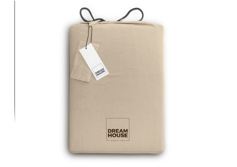 Housse de Couette Stone Washed Sable - 240 x 220 cm en Coton - 17014915 - Dreamhouse Housse de Couette Stone Washed Sable - 240 x 220 cm en Coton - 17014915 - Dreamhouse