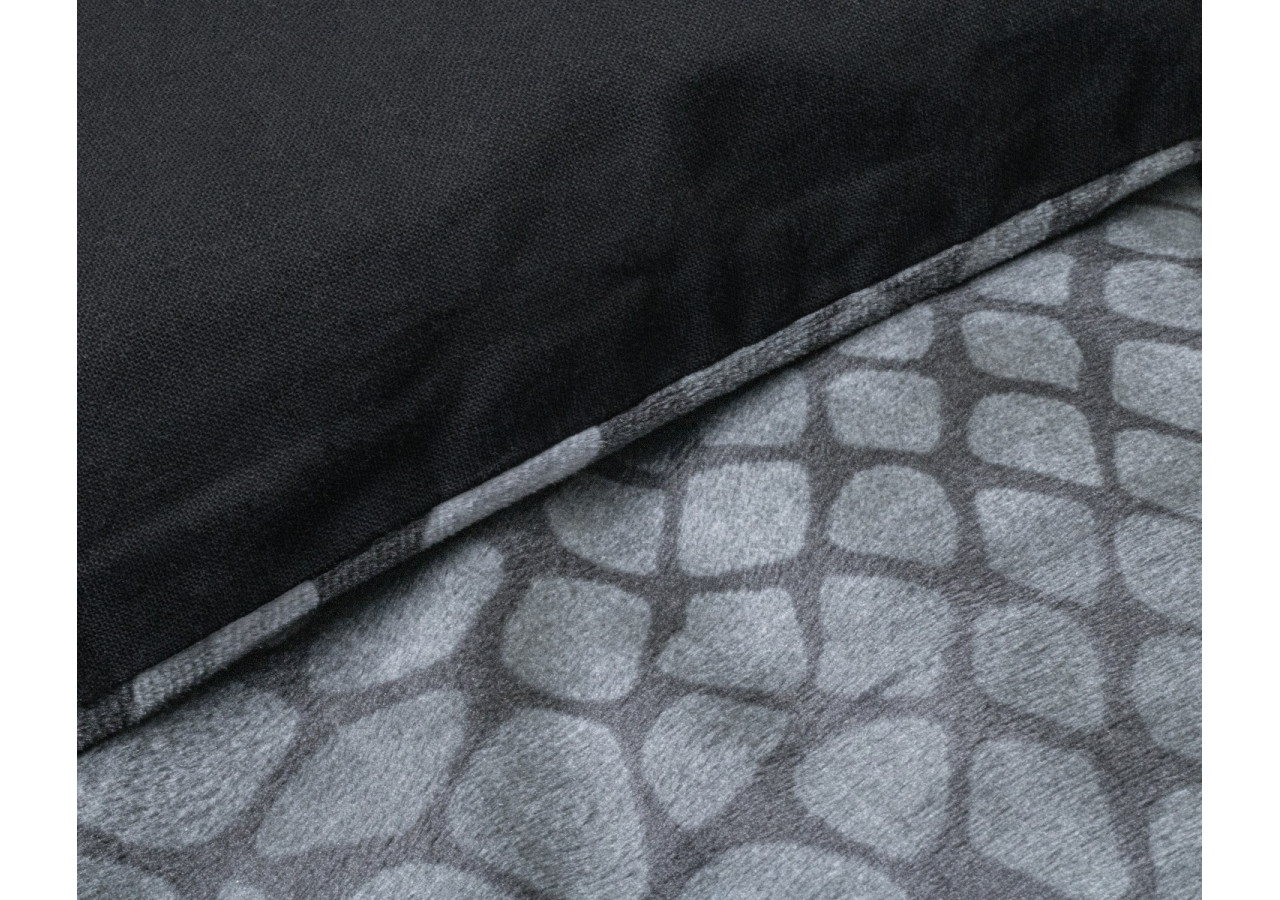 Housse de couette Velvet Mente - 140 x 220 cm en velours et coton - 17015474 - Dreamhouse