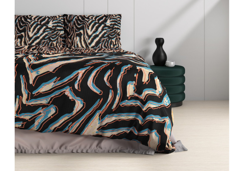 Housse de Couette Tansy Multi - 200 x 220 cm avec Motifs Colorés - 17015828 - Dreamhouse