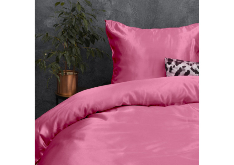 Housse de Couette Beauty Skin Care - Rose Fluo 140 x 220 cm - Royal Textile 2