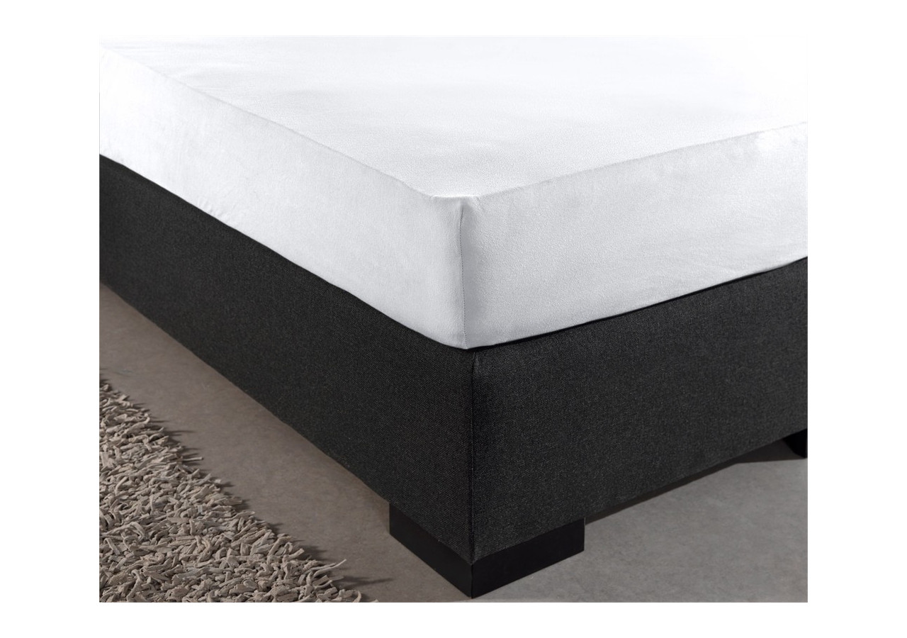 Housse de Matelas Dreamhouse - Jersey Blanc 190/200 x 220/230 cm - Royal Textile
