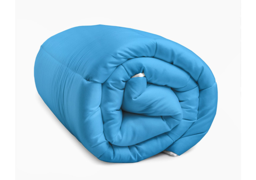 Couette All-in-One Lazy - Bleu 140 x 200 cm - 17015637 - Sleeptime