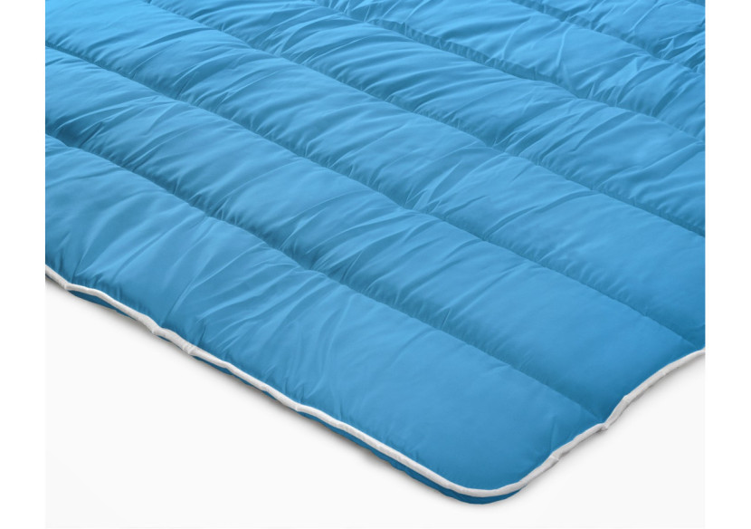 Couette All-in-One Lazy - Bleu 140 x 200 cm - 17015637 - Sleeptime
