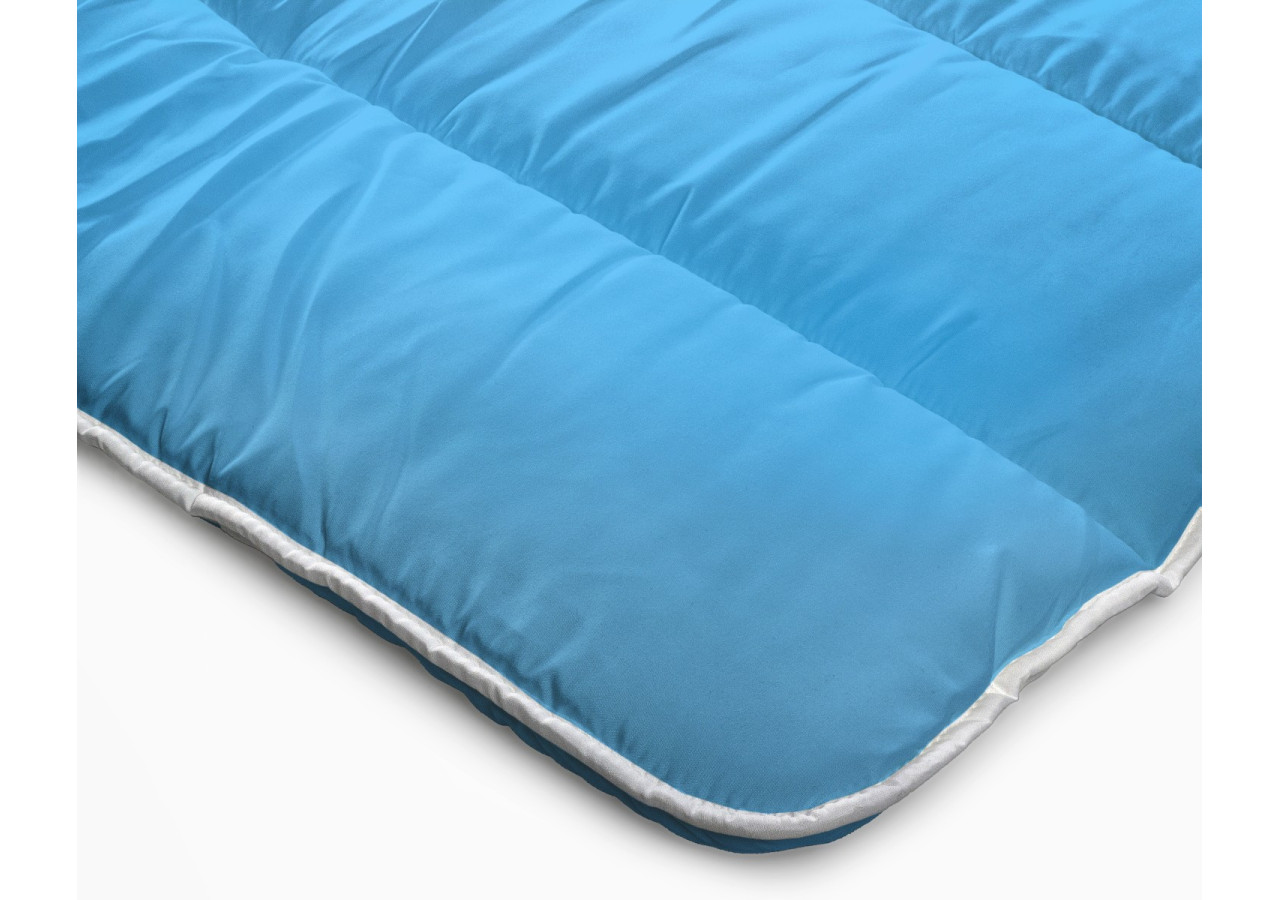 Couette All-in-One Lazy - Bleu 140 x 200 cm - 17015637 - Sleeptime