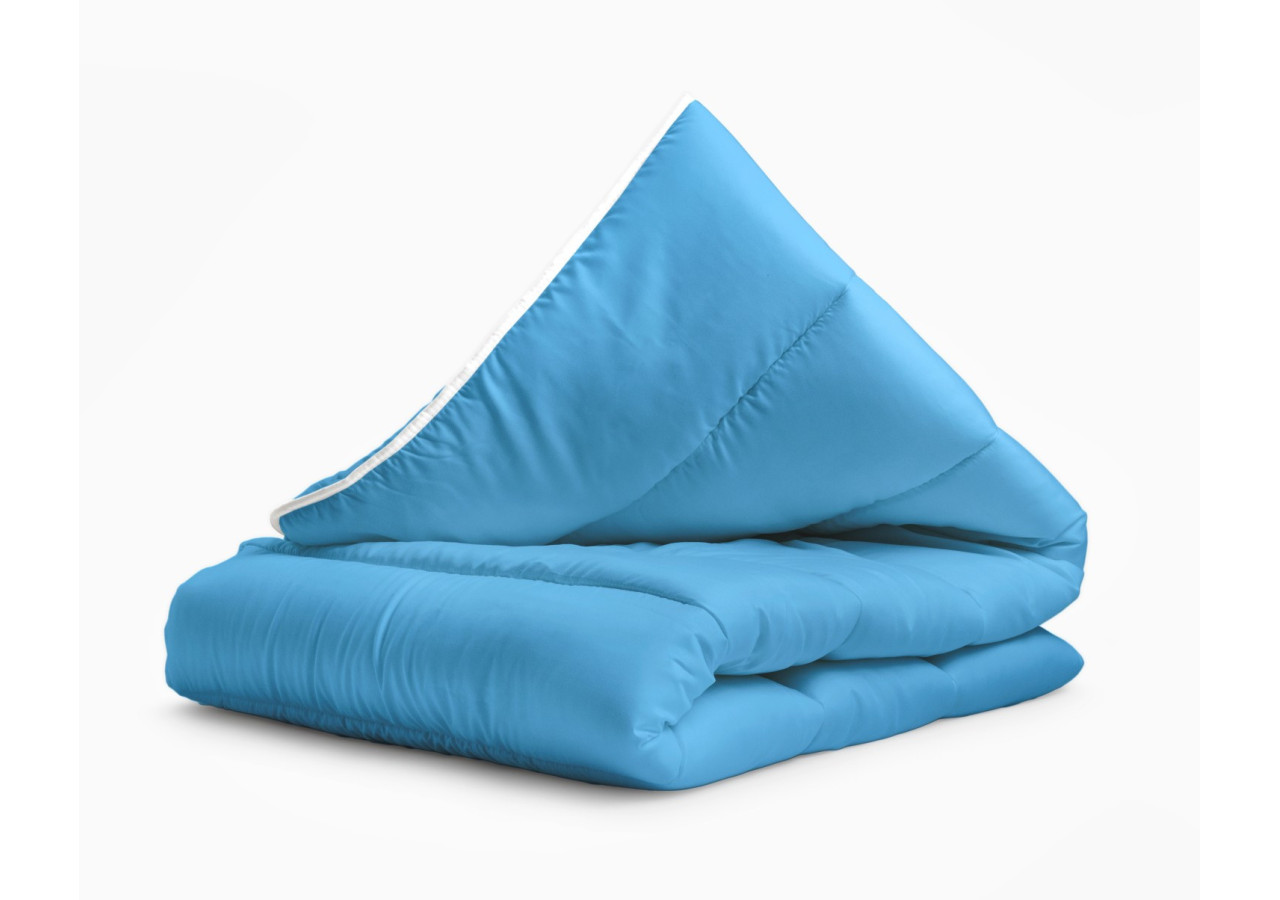 Couette All-in-One Lazy - Bleu 140 x 200 cm - 17015637 - Sleeptime